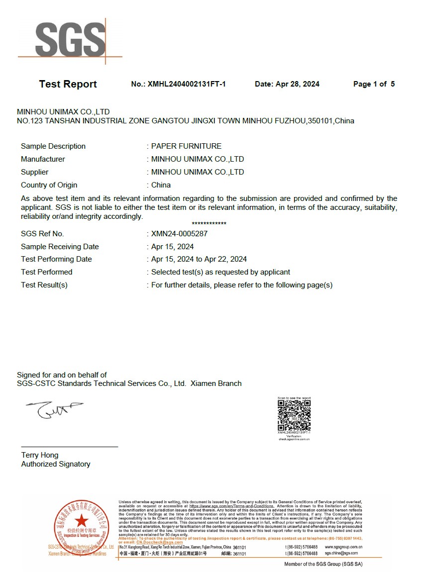 Test report of Cadium and Phthalate