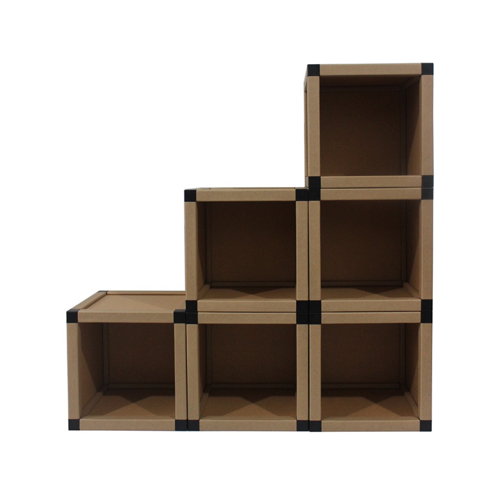 6-cube paper storage container /paper organizer