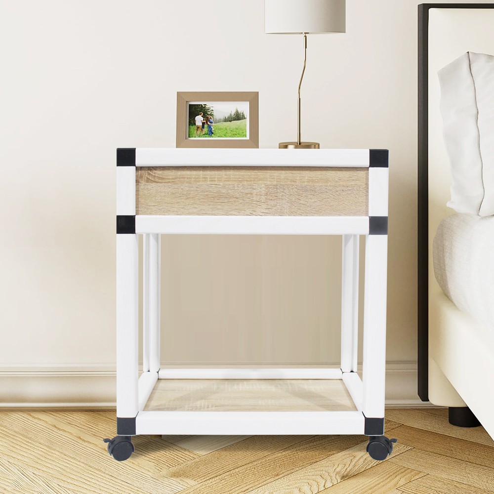 Paper Multi-storage organizer with universal wheels