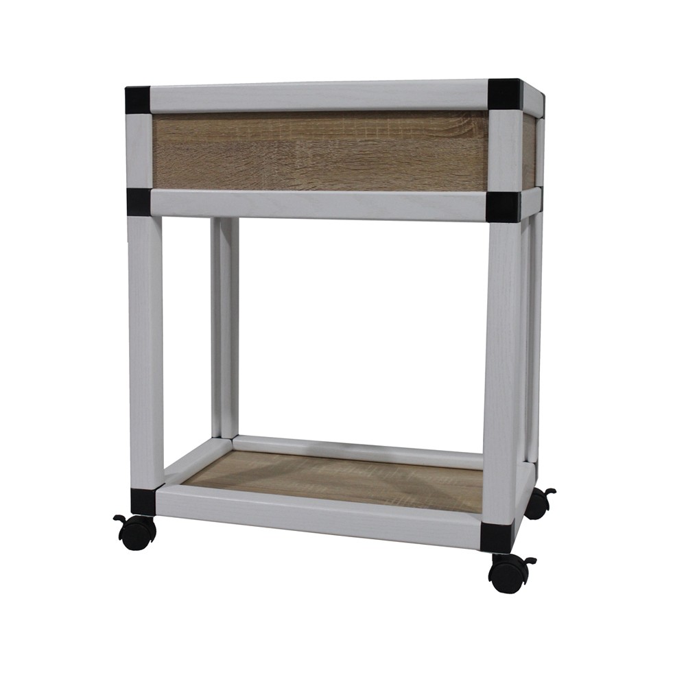Paper Multi-storage organizer with universal wheels
