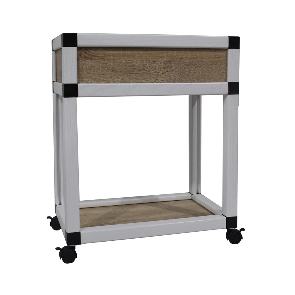 Paper Multi-storage organizer with universal wheels