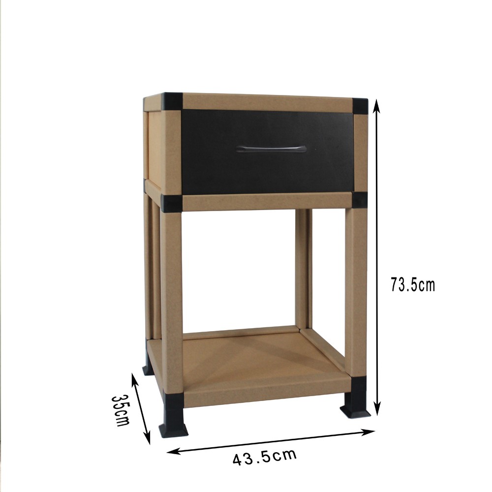 Paper Bedside Table/ Sofa-side table / Narrow side table