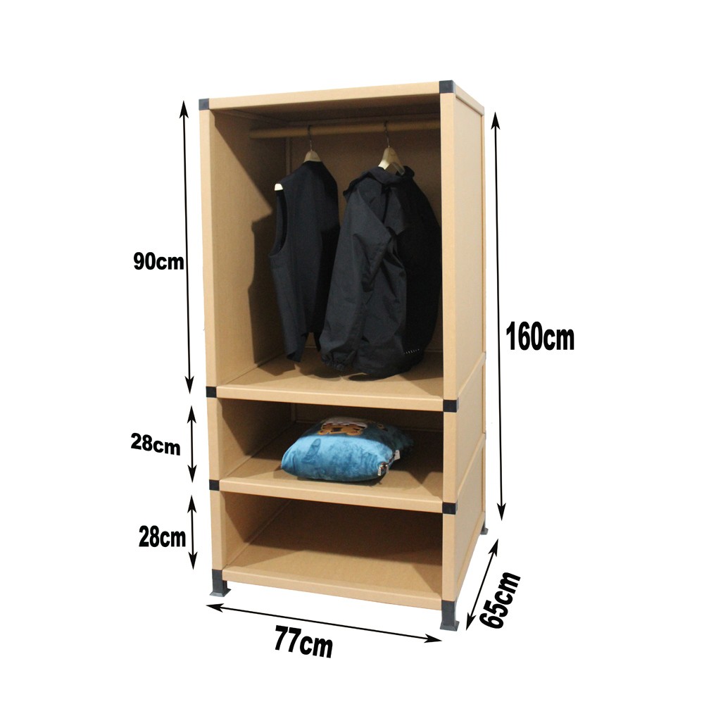 Paper Wardrobe for bedroom
