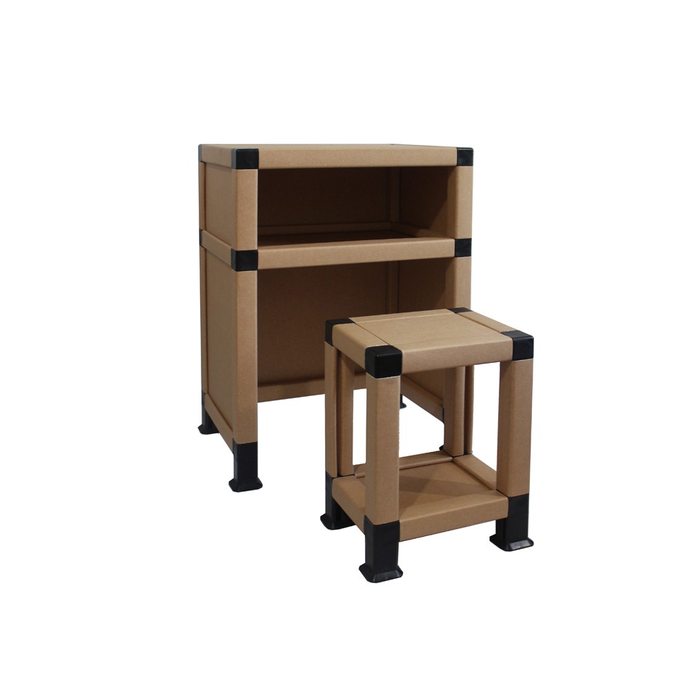 Paper desk and seating for Children