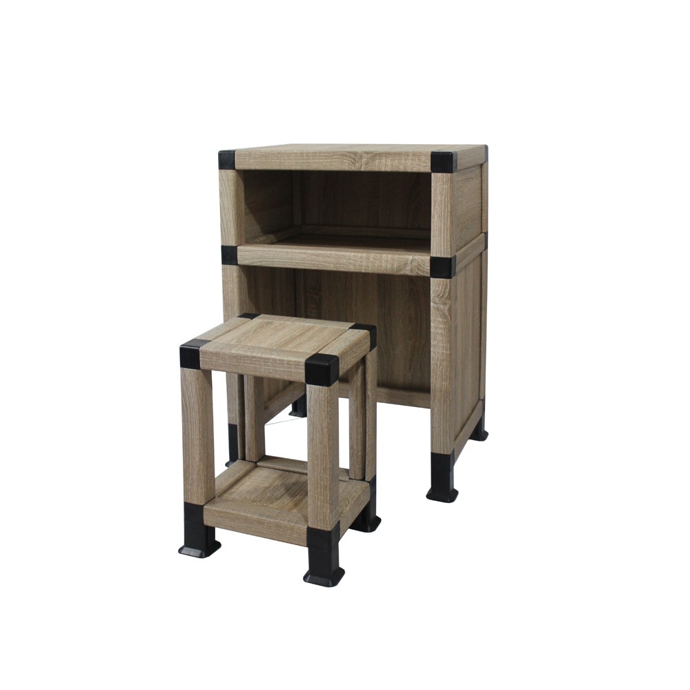 Paper Desk and Seating for Children