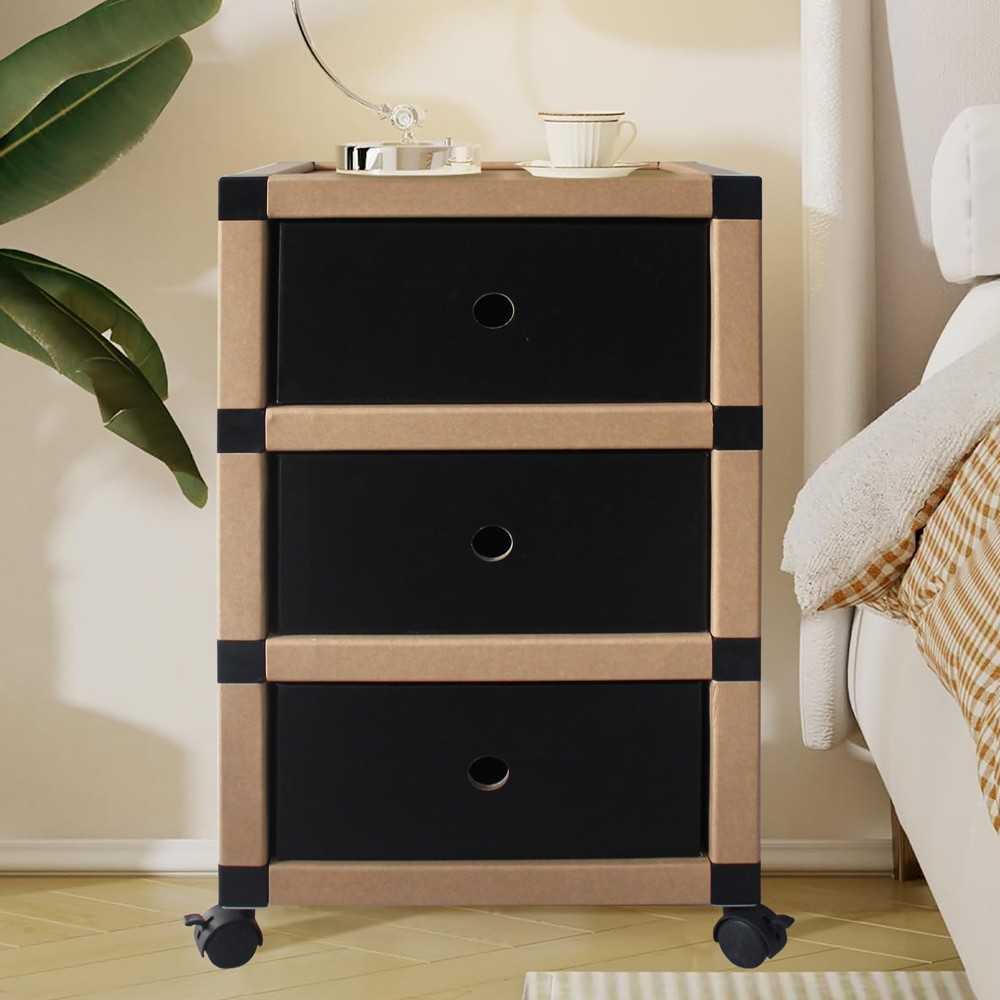 Paper Storage containers with Paper Drawers and Universal wheels