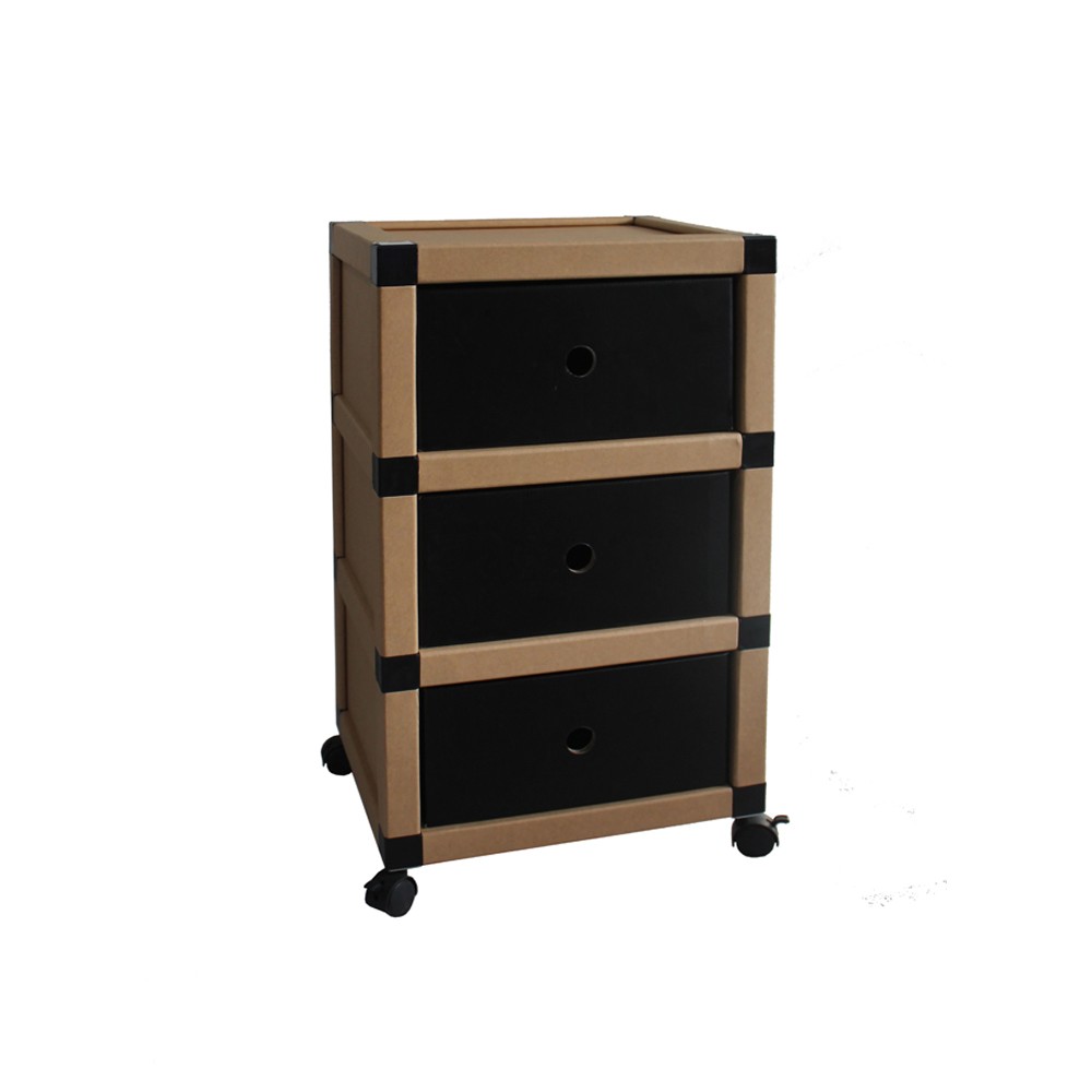 Paper Storage containers with Paper Drawers and Universal wheels