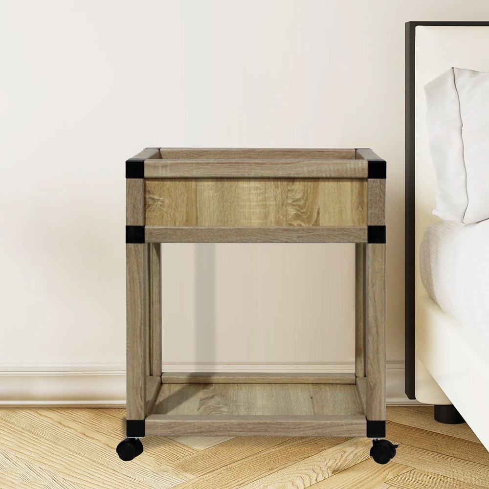 Paper Multi-storage organizer with universal wheels