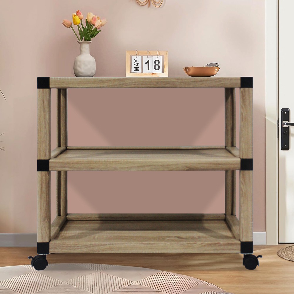 Paper Storage organizer with universal wheels for home space